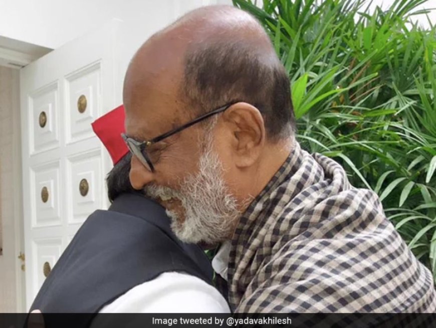 Rajinikanth Paid a Visit to Yogi Adityanath's Lucknow Residence